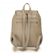 Rucsac dama din piele naturala DiAmanti Giuseppe Taupe Chiaro